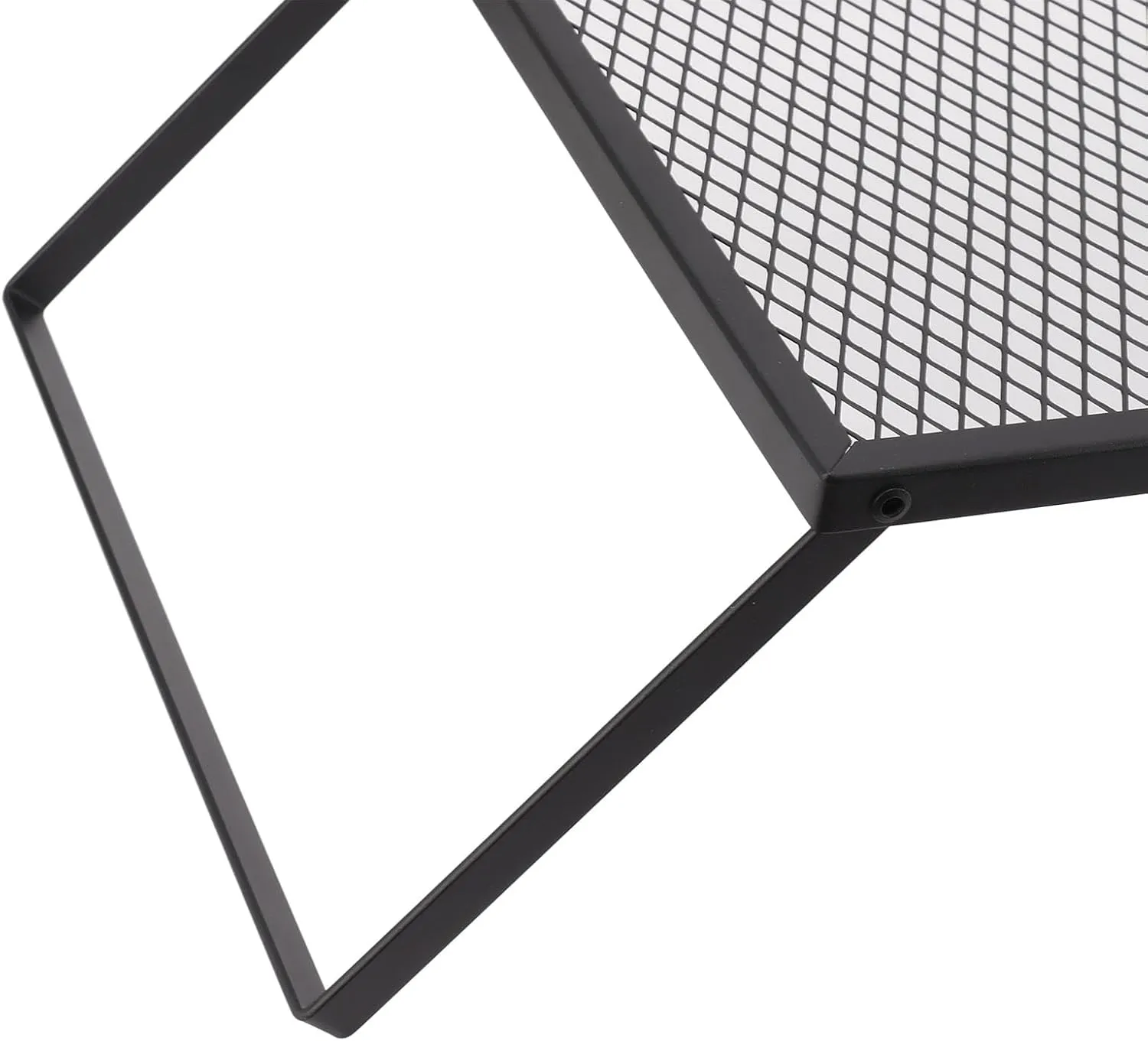 Folding Campfire Grill Heat Portable Outdoor Camping Grill for Picnic Yard Patio Iron Material (40 X 30cm With Fork)