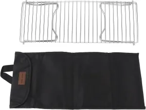Folding Campfire Grill Portable Stainless Steel Barbeque Cooking Rack Grid for Outdoor Camping