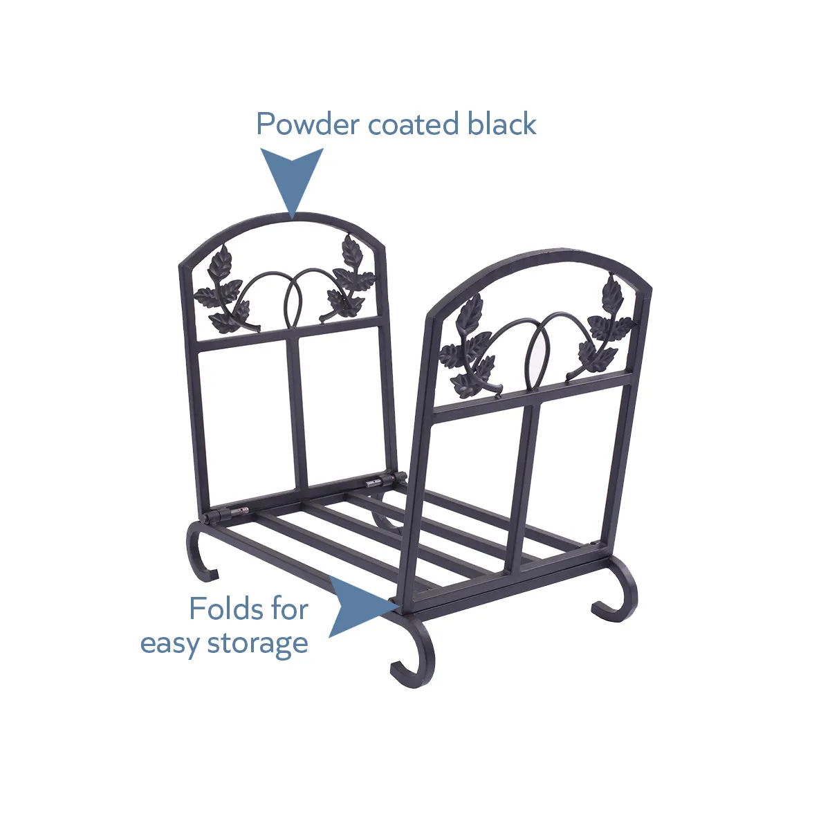 Folding Log Rack