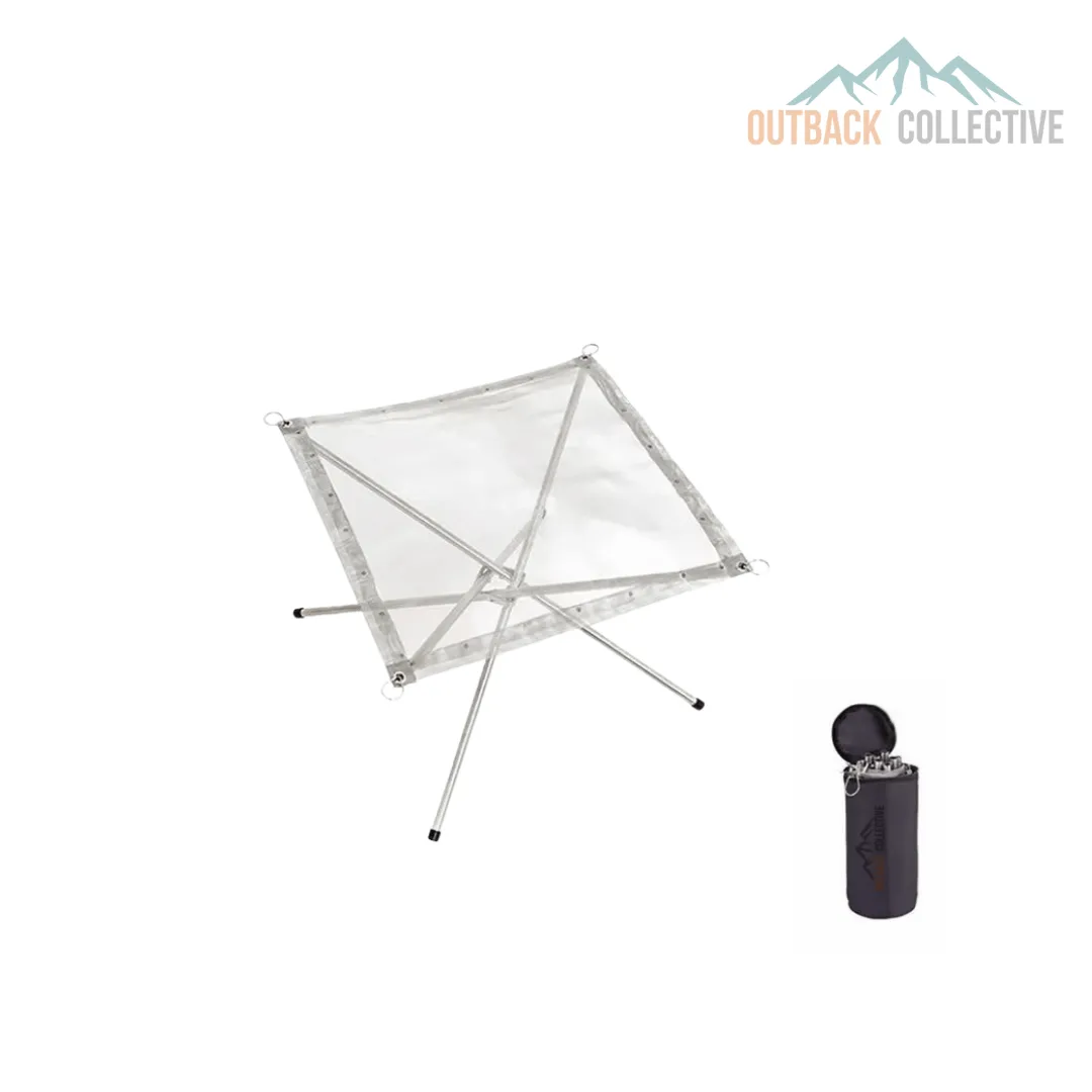 Folding Stainless Steel Fire Pit