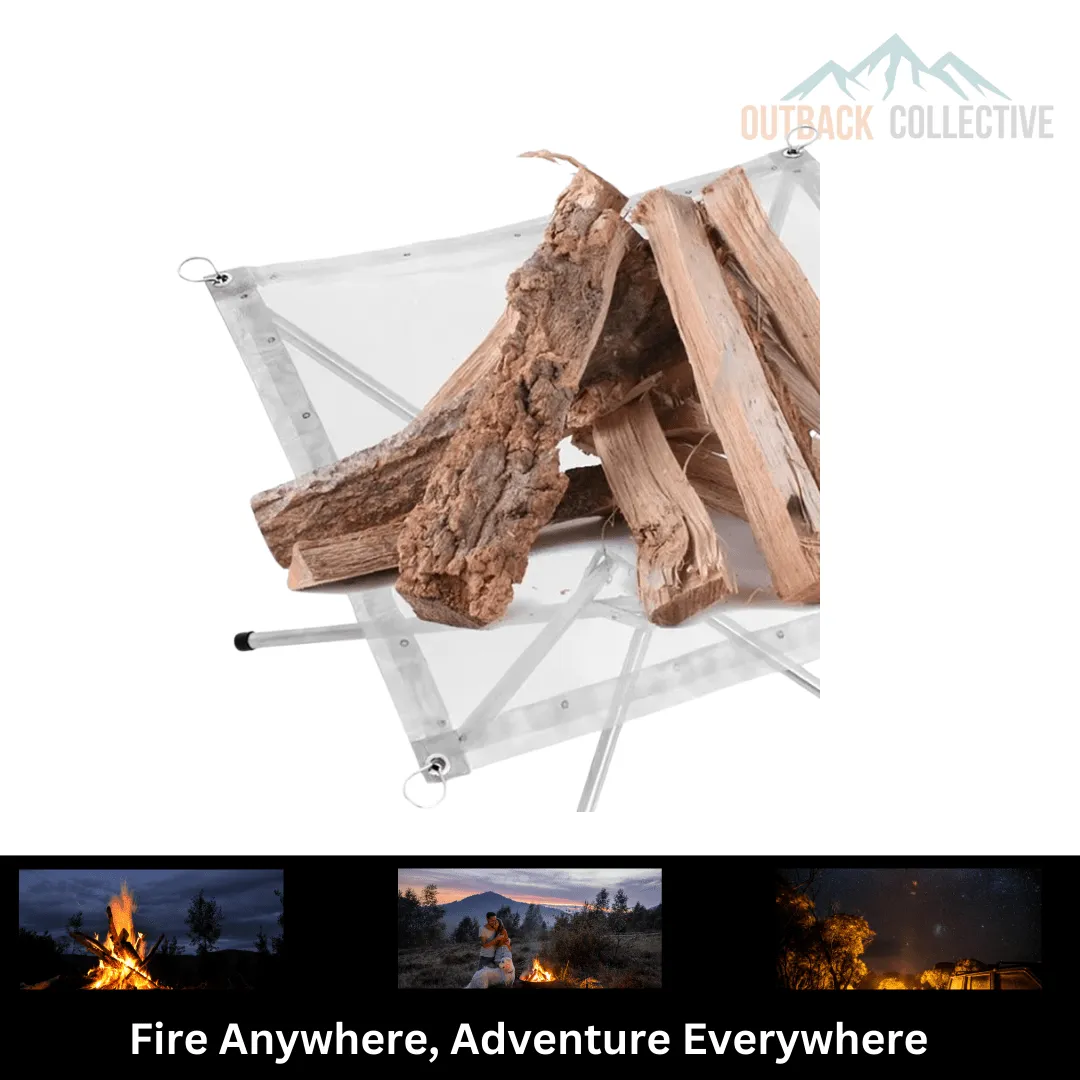 Folding Stainless Steel Fire Pit
