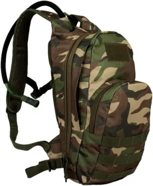 Fox Outdoor Tactical Backpack Modular Hydration Woodland Camo 56-35