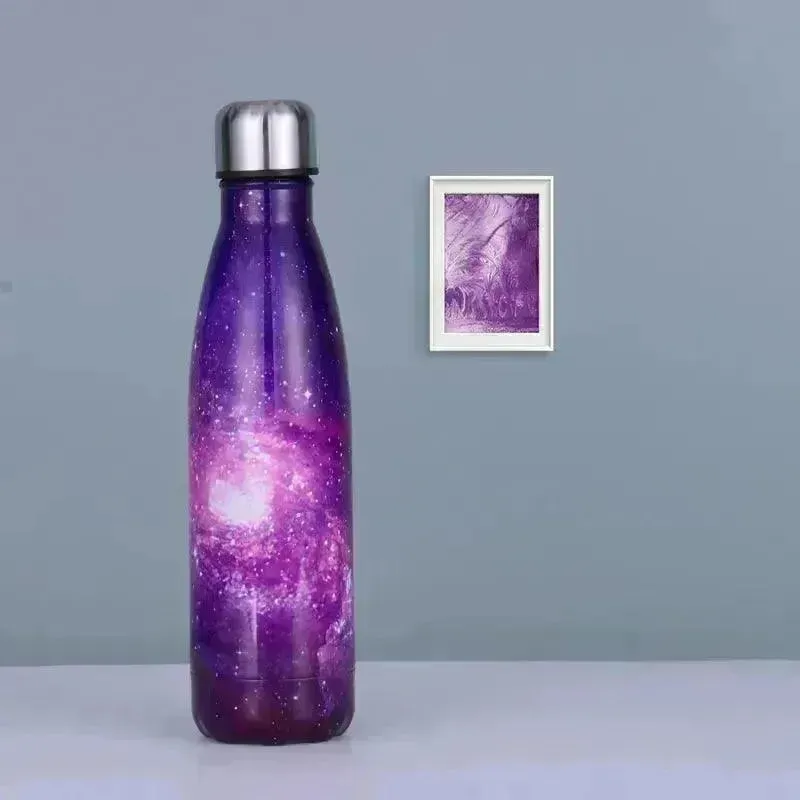 Galaxy Cola Metal Water Bottle (500 ml)