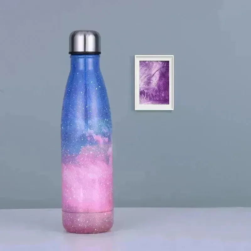 Galaxy Cola Metal Water Bottle (500 ml)