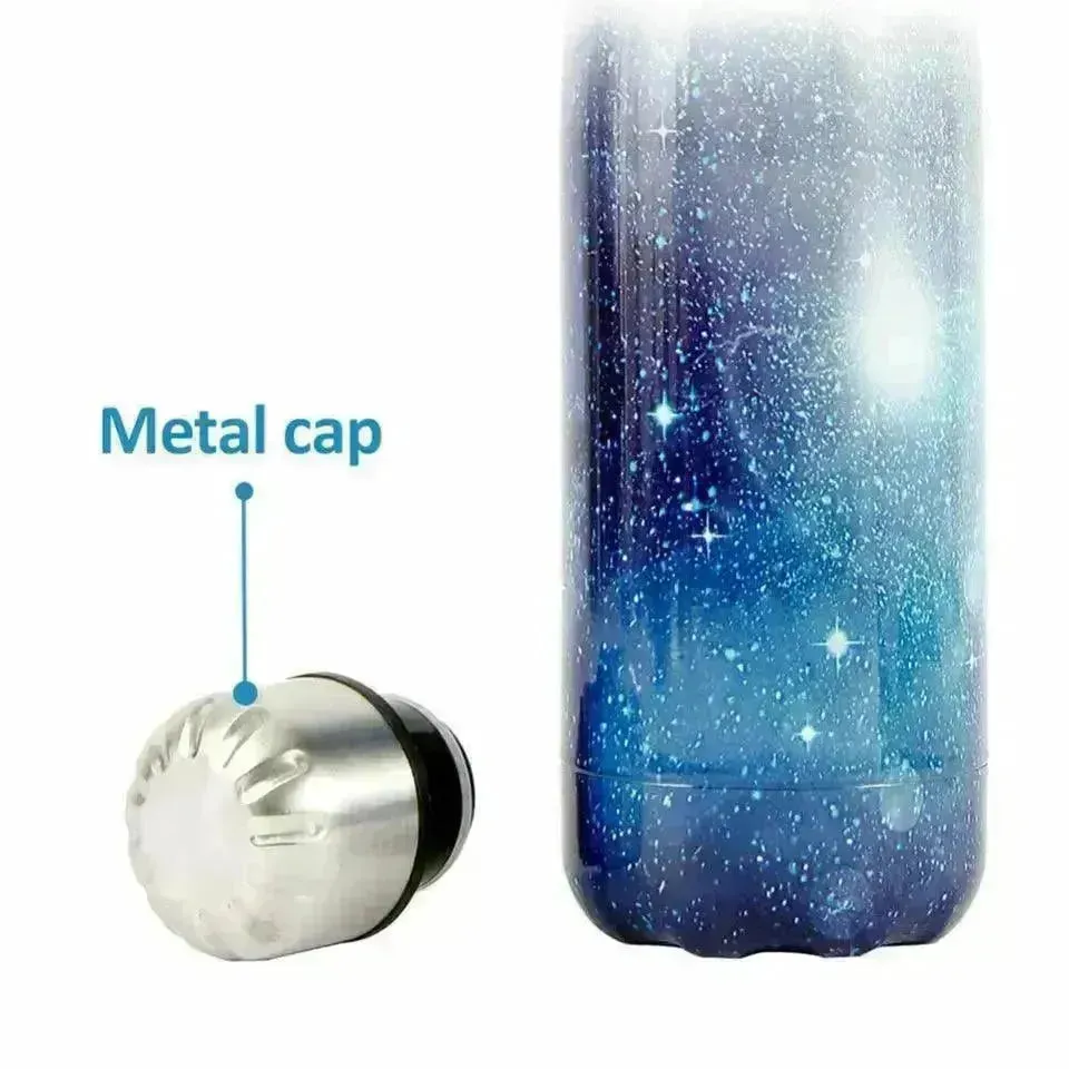 Galaxy Cola Metal Water Bottle (500 ml)