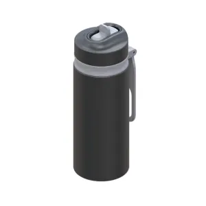 Getgo | Insulated Sip Bottle 500ml | Black