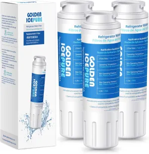 GOLDEN ICEPURE RWF0900A Replacement for MAYTAG UKF8001, Whirlpool Filter 4 EveryDrop EDR4RXD1, KRFC300ESS01, 46-9006, PUR Puriclean II Replacement Water Filter 3PACK