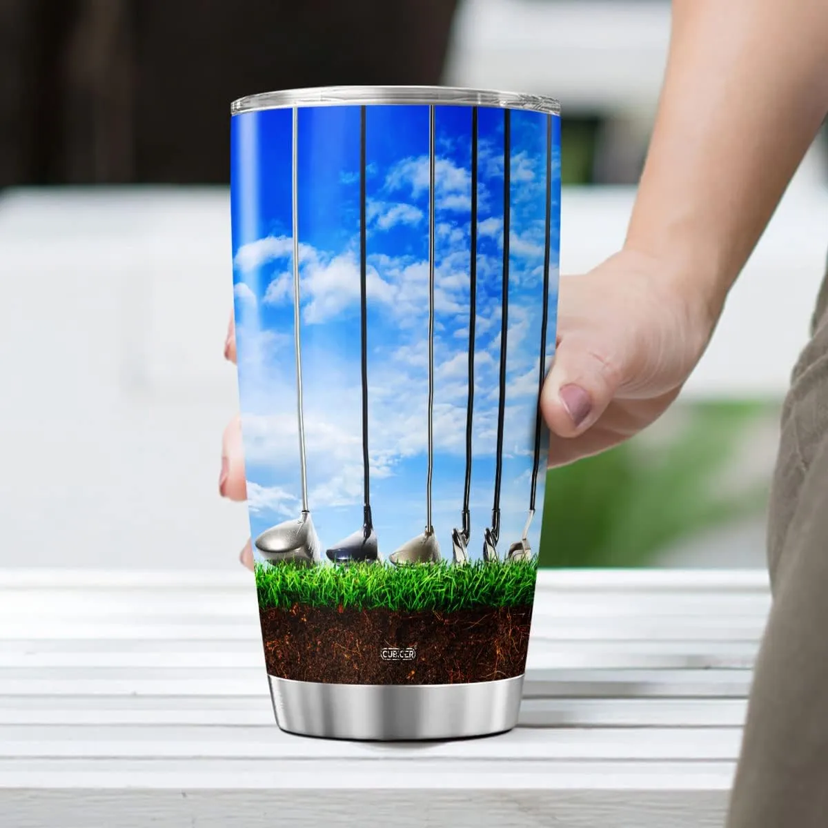 Golf Gifts For Men Him Dad Husband Golfers Fathers day Stainless Steel Tumblers Travel Water Bottle Funny Coffee Mugs 20 Oz Insulated Cups On Birthday Christmas Day