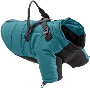 Gooby Alpine Explorer - Celestial, Small - Waterproof Jacket with Cross Lock Converter for Small Dog and Medium Dog