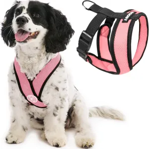 Gooby Comfort X Head In Harness - Pink, X-Large - No Pull Small Dog Harness Patented Choke-Free X Frame - Perfect on the Go Dog Harness for Medium Dogs No Pull or Small Dogs for Indoor and Outdoor Use
