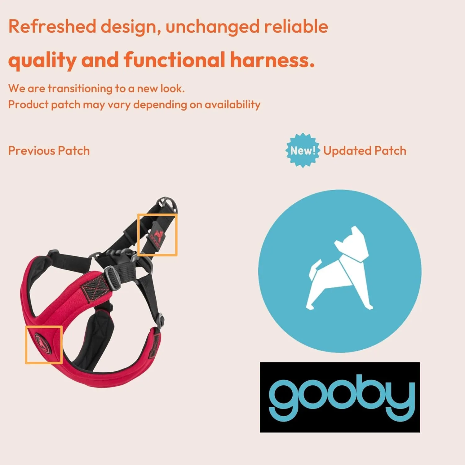 Gooby Escape Free Sport Harness - Pink, Medium - No Choke Step-in Patented Neoprene Small Dog Harness with Four-Point Adjustment - Perfect on The Go Dog Harness for Medium Dogs No Pull and Small Dogs