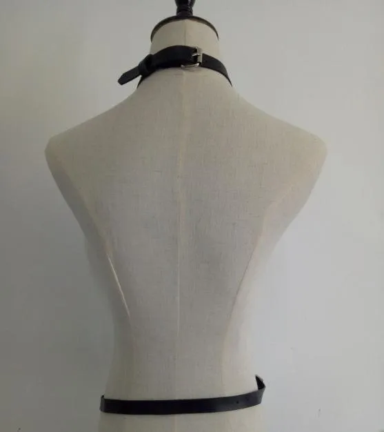 Halter rivet PU leather harness