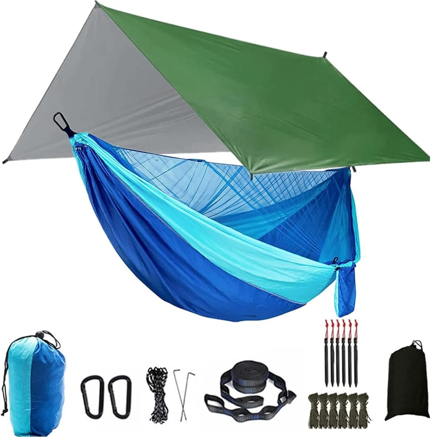 Hanging ?Chair Swing Camping Hammock, Rainfly Travel Hammock, Net Hammock, Tent, Outdoor Hiking Backpack, Travel Camping Accessories Hammock
