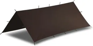 Helikon-Tex Portable Shelter Supertarp Small 200 x 250 cm Earth Brown for Camping, Hiking, Outdoor Activities