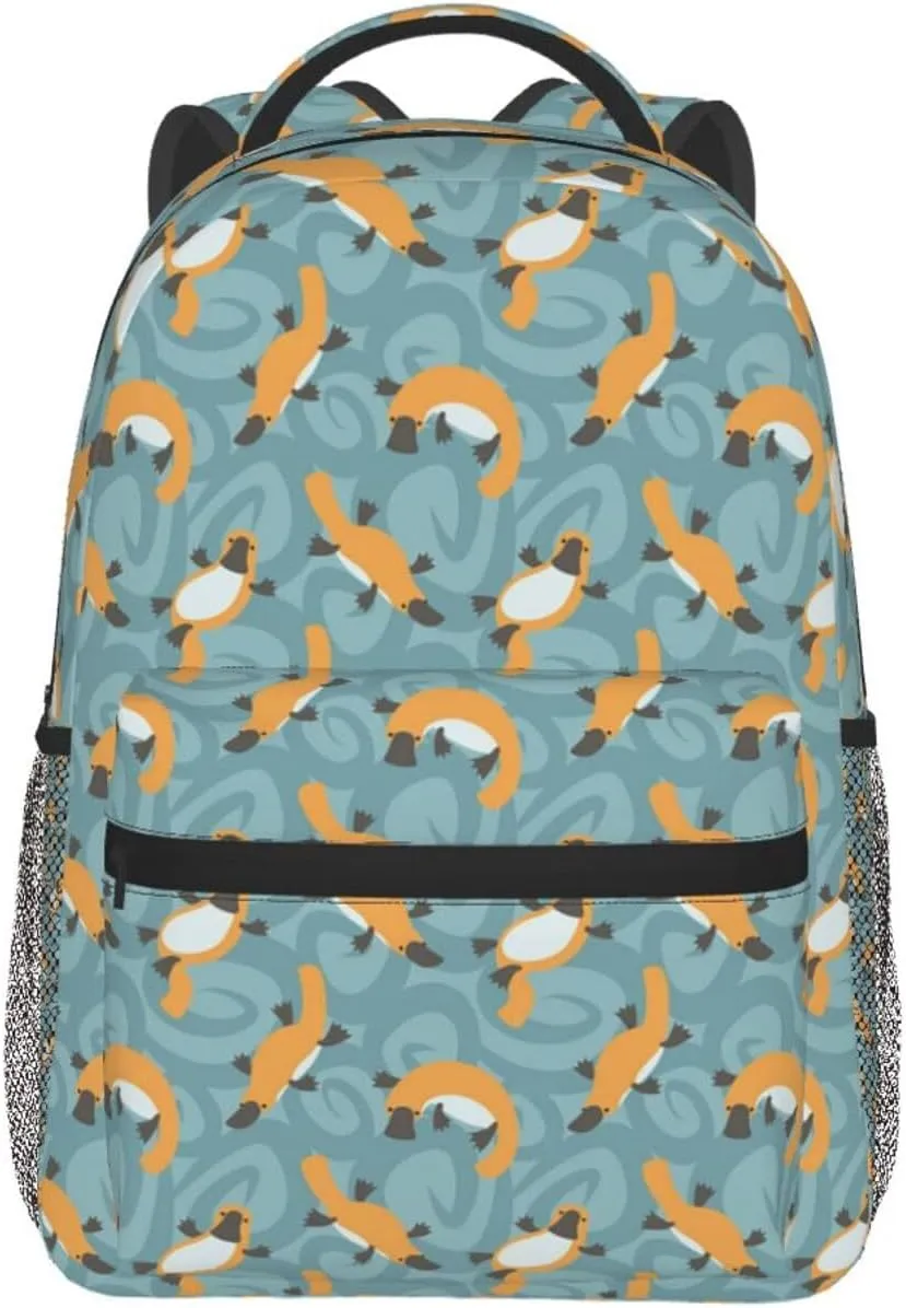 Hiking & Camping Rucksack Gym Outdoor Hiking Bag Large Capacity Backpack for Duck Billed Platypus College Bookbag