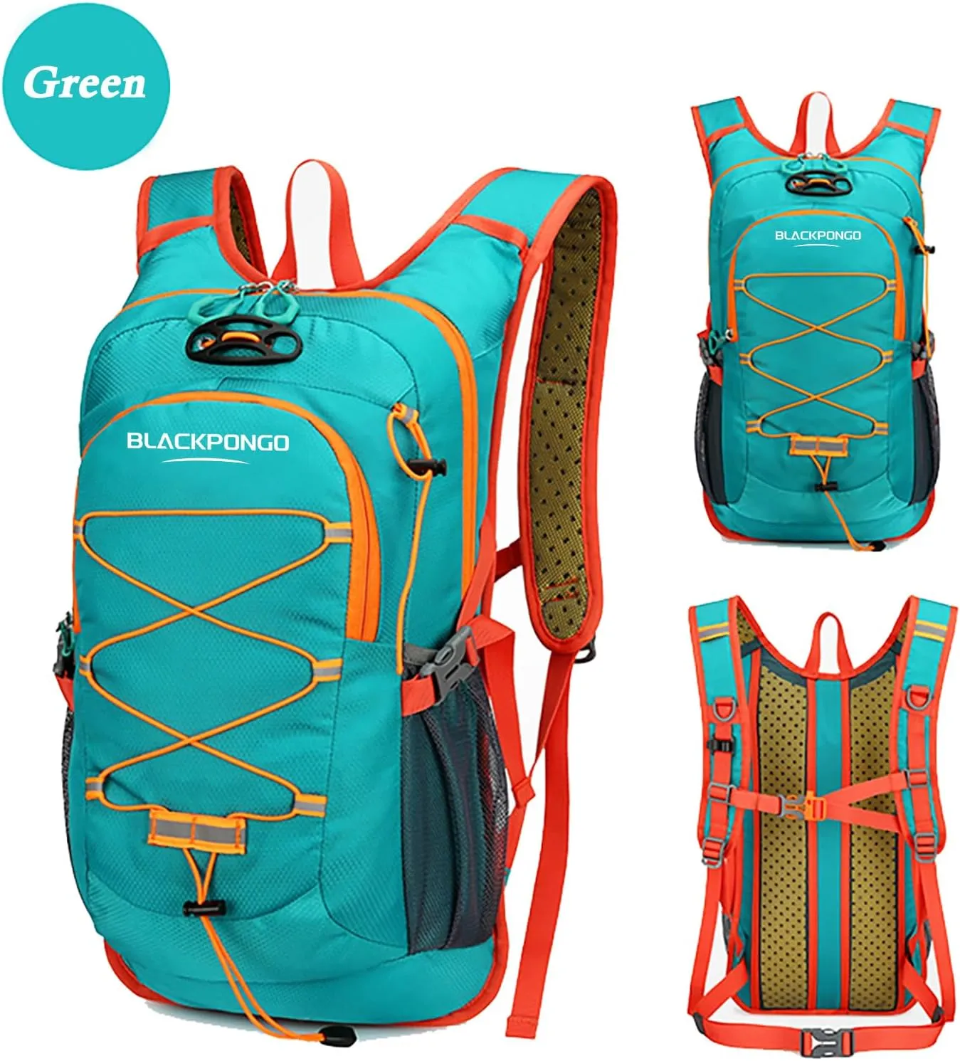 Hiking Backpack 35L Packable Lightweight Camping Backpack Men Women Waterproof Hiking Daypack Outdoor Travel Daypack (Green)