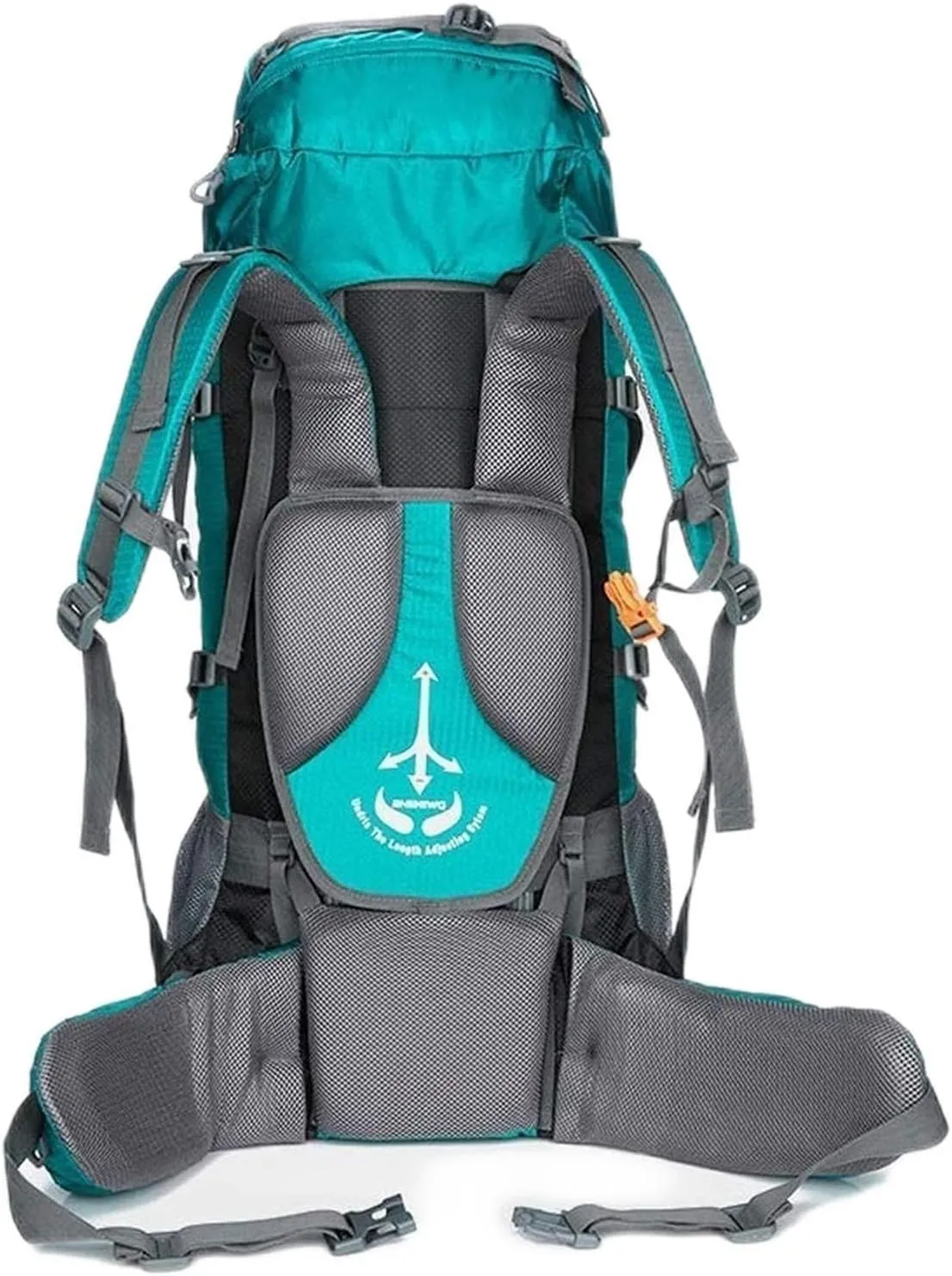 Hiking Backpack 80L Mountaineering Backpack Rucksacks for Men Women,Tear and Water-Resistant Ideal for Camping Climbing Biking Trekking Travel Outdoor(Gray) High Capacity (Color : Blue)