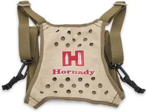 Hornady Binocular Harness 99121 - Durable, Lightweight Binocular Harness Strap with Form-Fitting X Panel for Comfort & Hands-Free Wear -Easy On & Off Bino Harness for Hunting, Hiking, or Bird Watching
