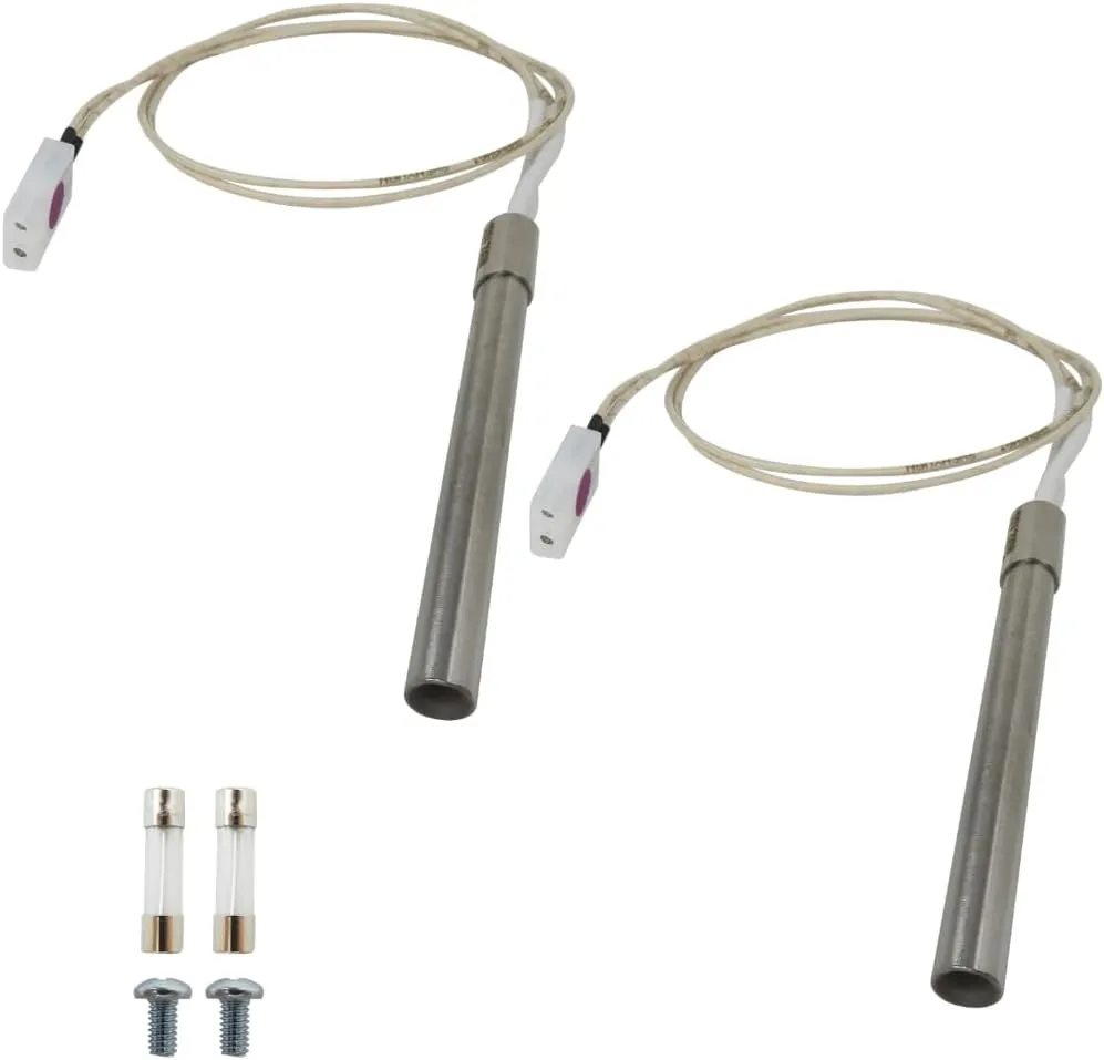 Hot Rod Igniter Kit Replacement Fit for Oklahoma Joes Rider DLX Pellet Grills Model Replaces #70112, PG24-21