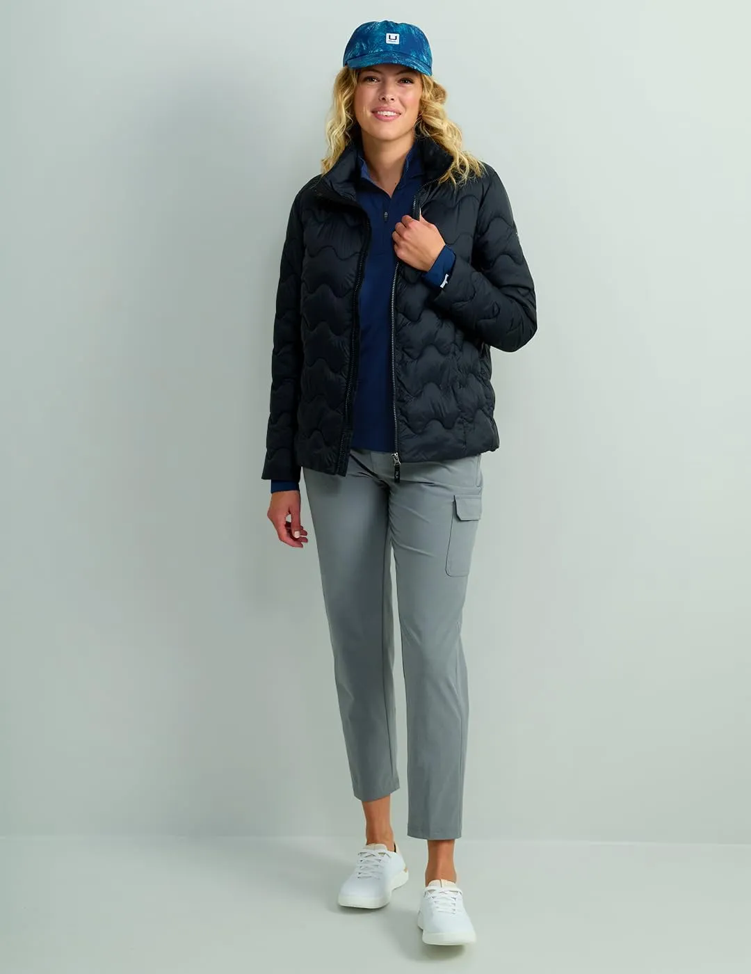 HUK Wave, DWR Insulated Fishing Jacket for Women