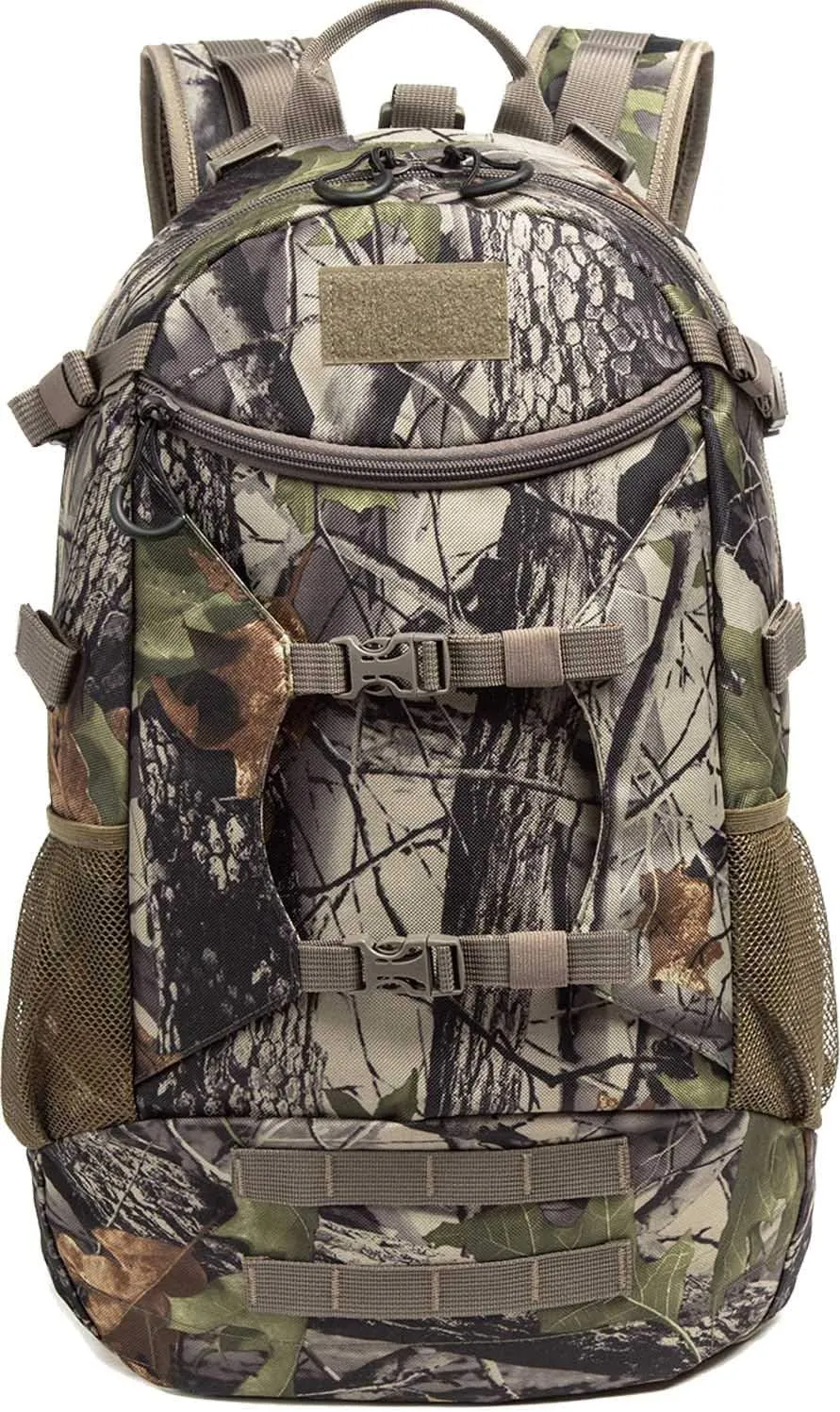 Hunting Backpack Outdoor Daypack Hunting Pack for Men with Rain Cover.