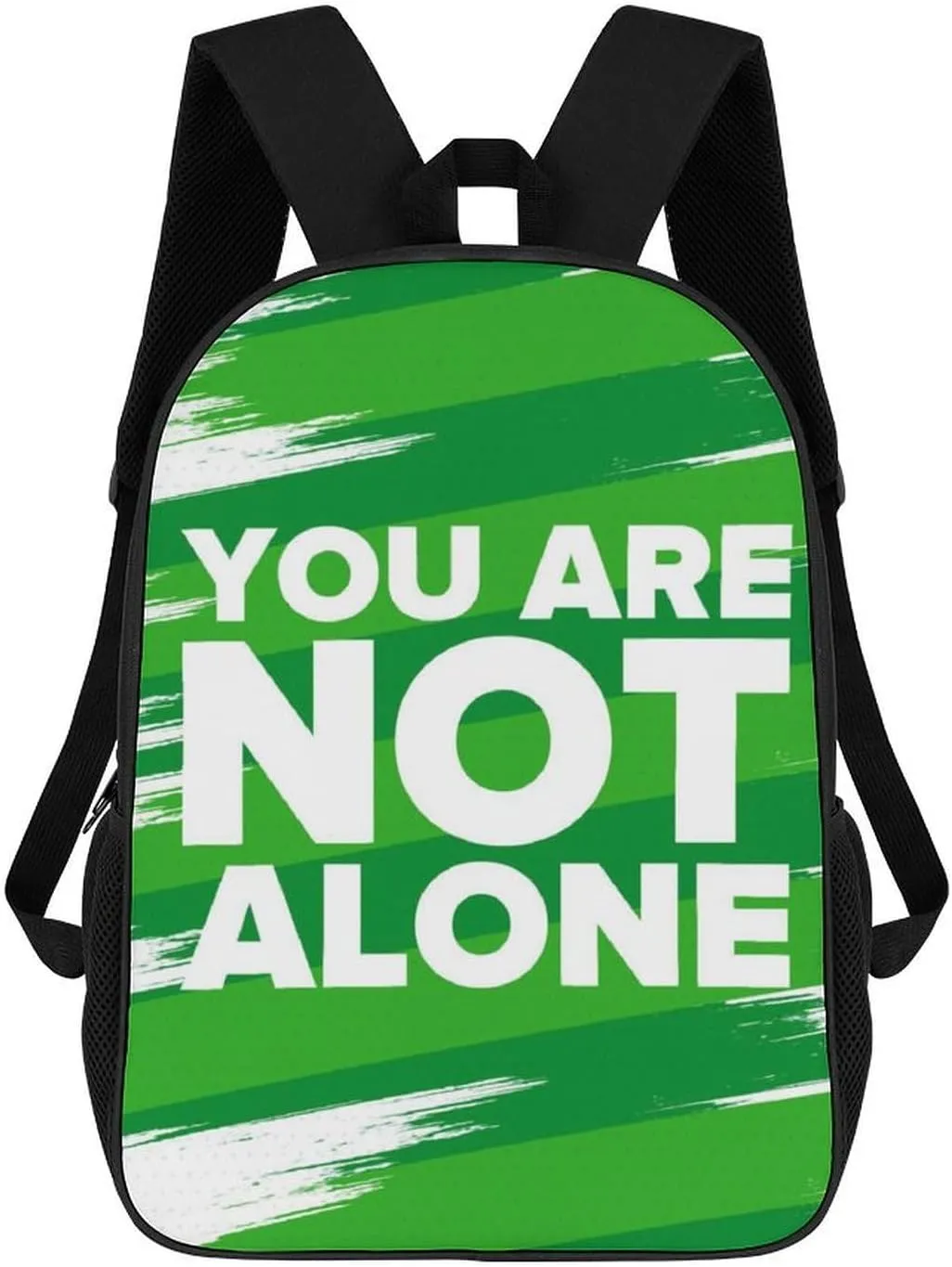 In May We Wear Green Mental Health Awareness Month Backpack for Worker Business Hiking Travel Bag Shoulders Bag