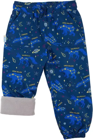 JAN & JUL Kids Toddlers Boys Girls Cozy Dry Water-Proof Rain Snow Pants