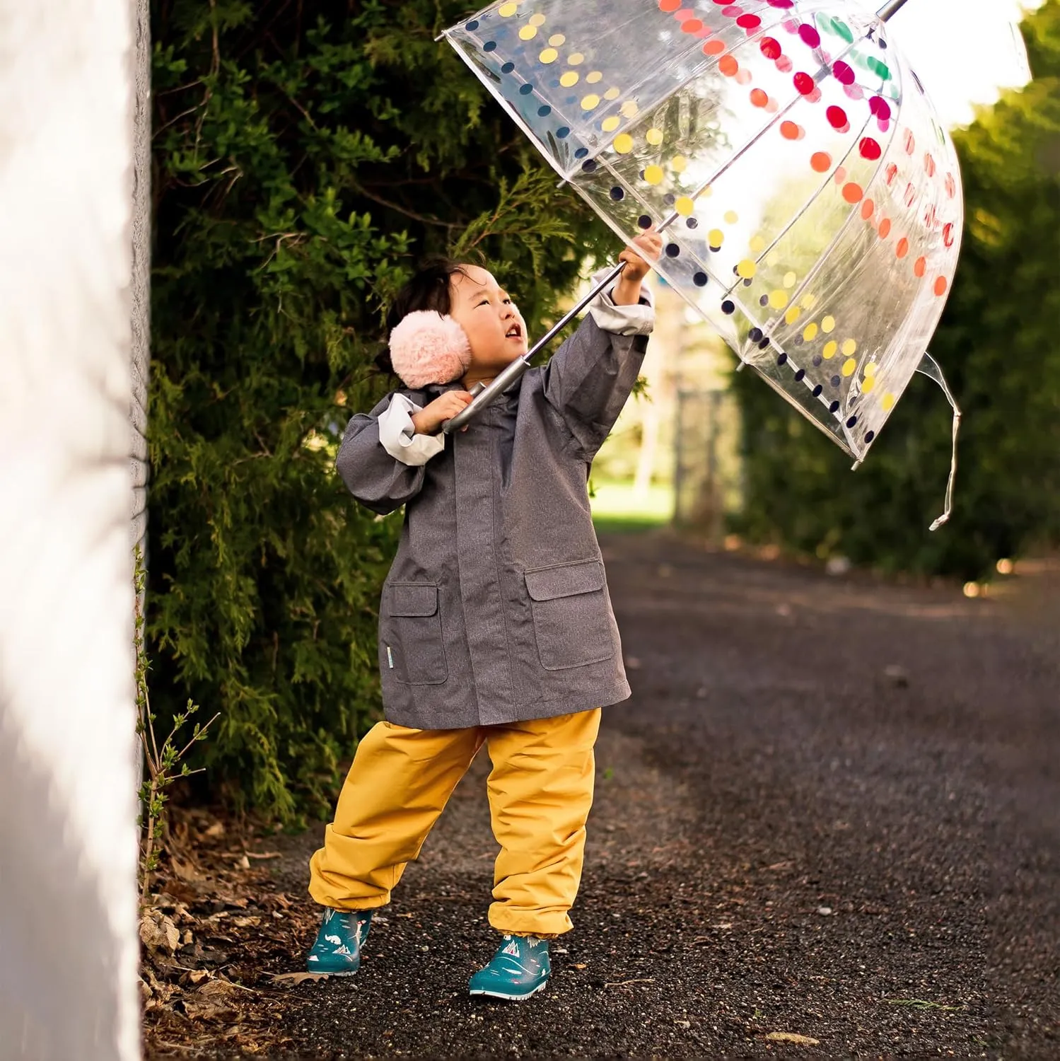 JAN & JUL Waterproof Rain Pants for Toddlers and Kids