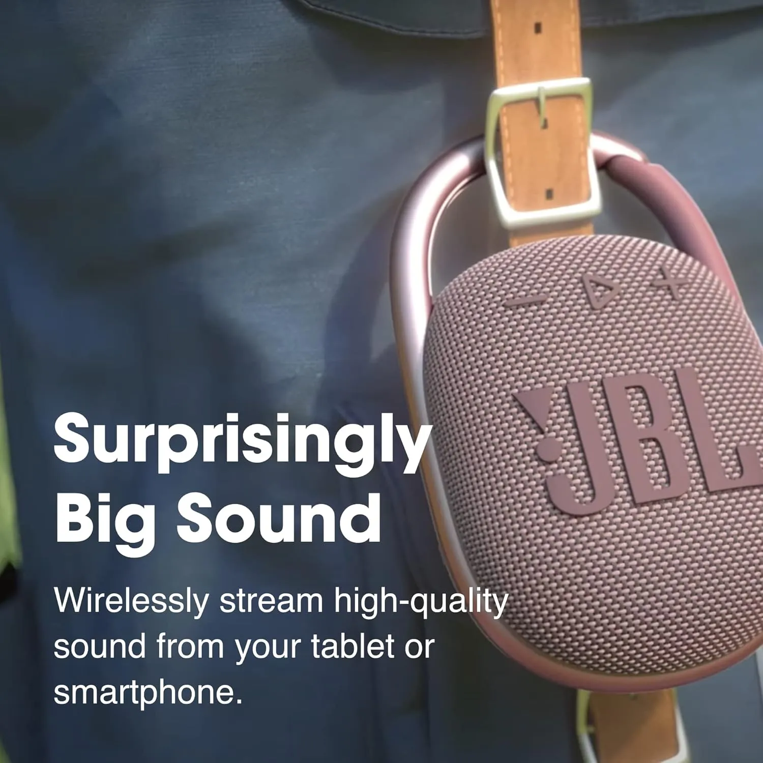 JBL Clip 4, Teal - Portable Bluetooth 5.1 Speaker - Up to 10 Hours of Play - Waterproof & Dust Resistant - Includes Noise & Echo-Canceling Speakerphone