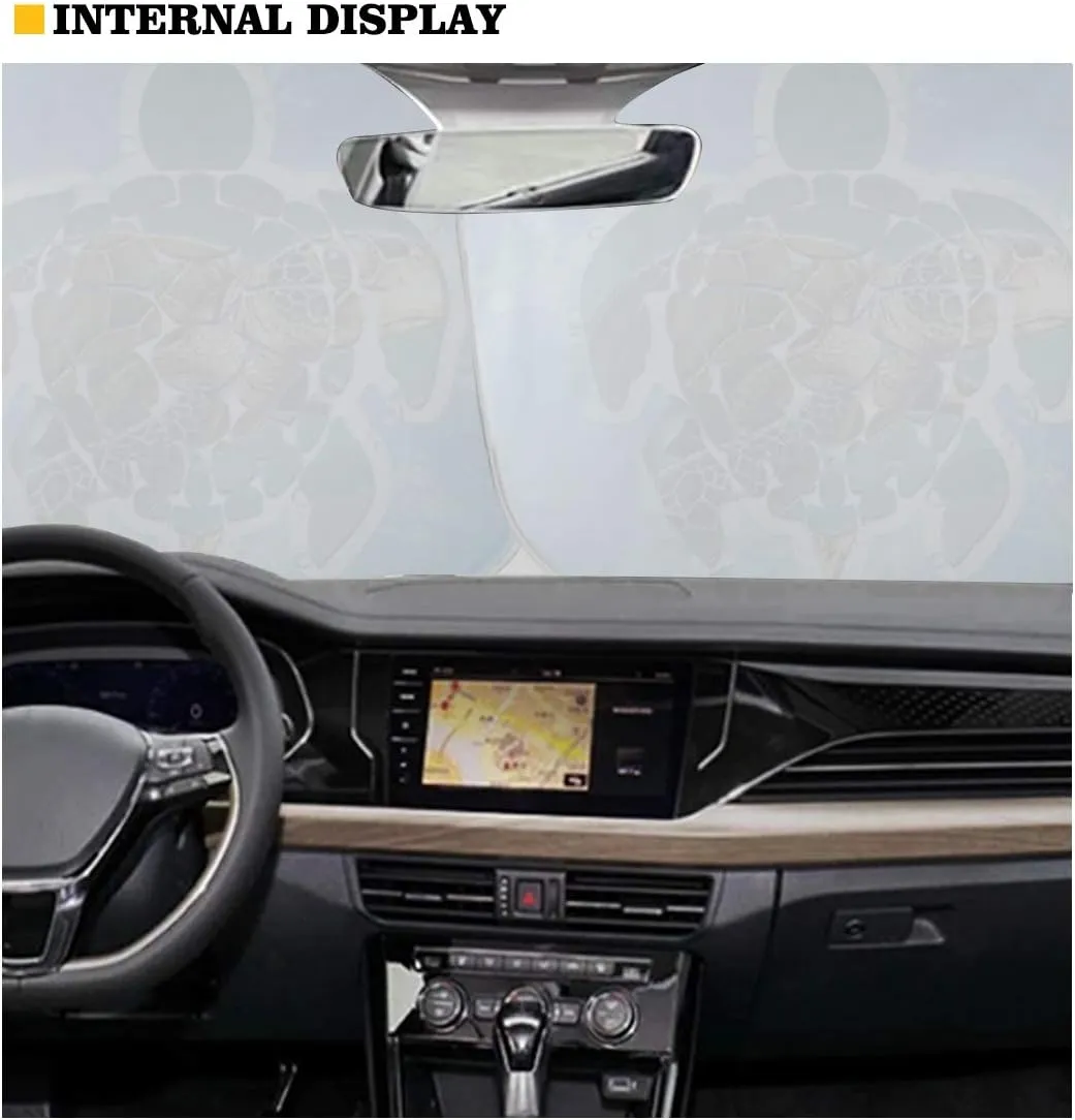 JEOCODY Forest Mushroom Windshield Sun Shade for Car, Automotive Windsheild Universal Fit 2 Pack, Painting Blocks Sun Glare UV and Heat, Protect Car Interior, Universal Fit