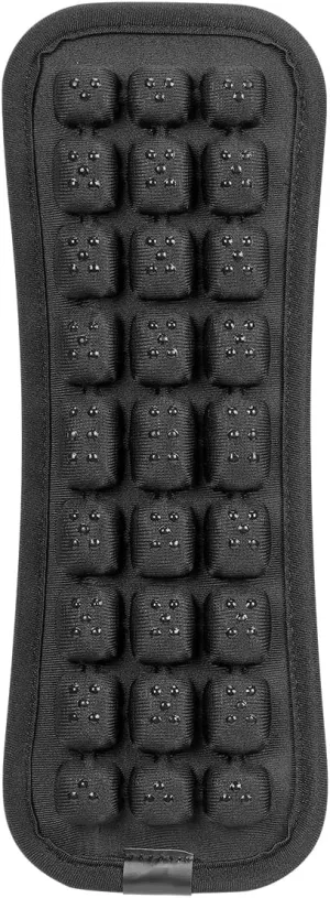 JFT Shoulder Strap Pad of 3D Air Cushion, Backpack Accessories, Non-Slip Shoulder Strap Pad, for Hiking and Camping Bags(Black, 1pcs) BP-176