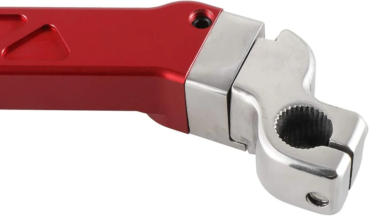 JRL CNC Kick Start Starter Lever Red for Honda XR50 CRF50 XR70 CRF70 50cc 70cc 110cc 125cc Pit Bikes and SDG SSR Baja Pitster Taotao Coolster Lifan Loncin