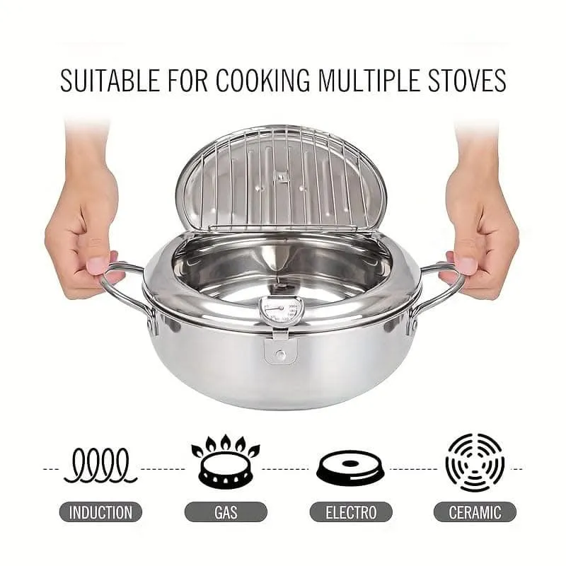 Jumi Japanese-Style Tempura Deep Fryer