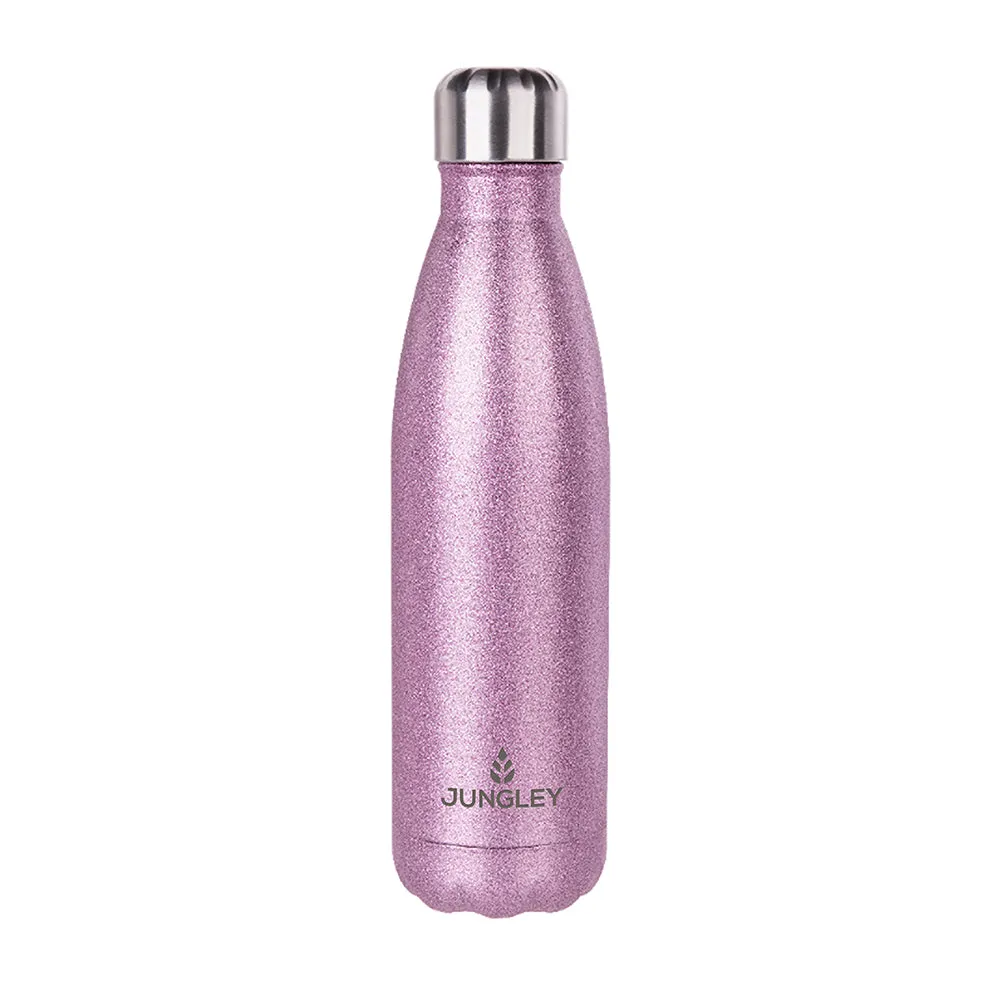 Jungley Glitter Insulated Water Bottle