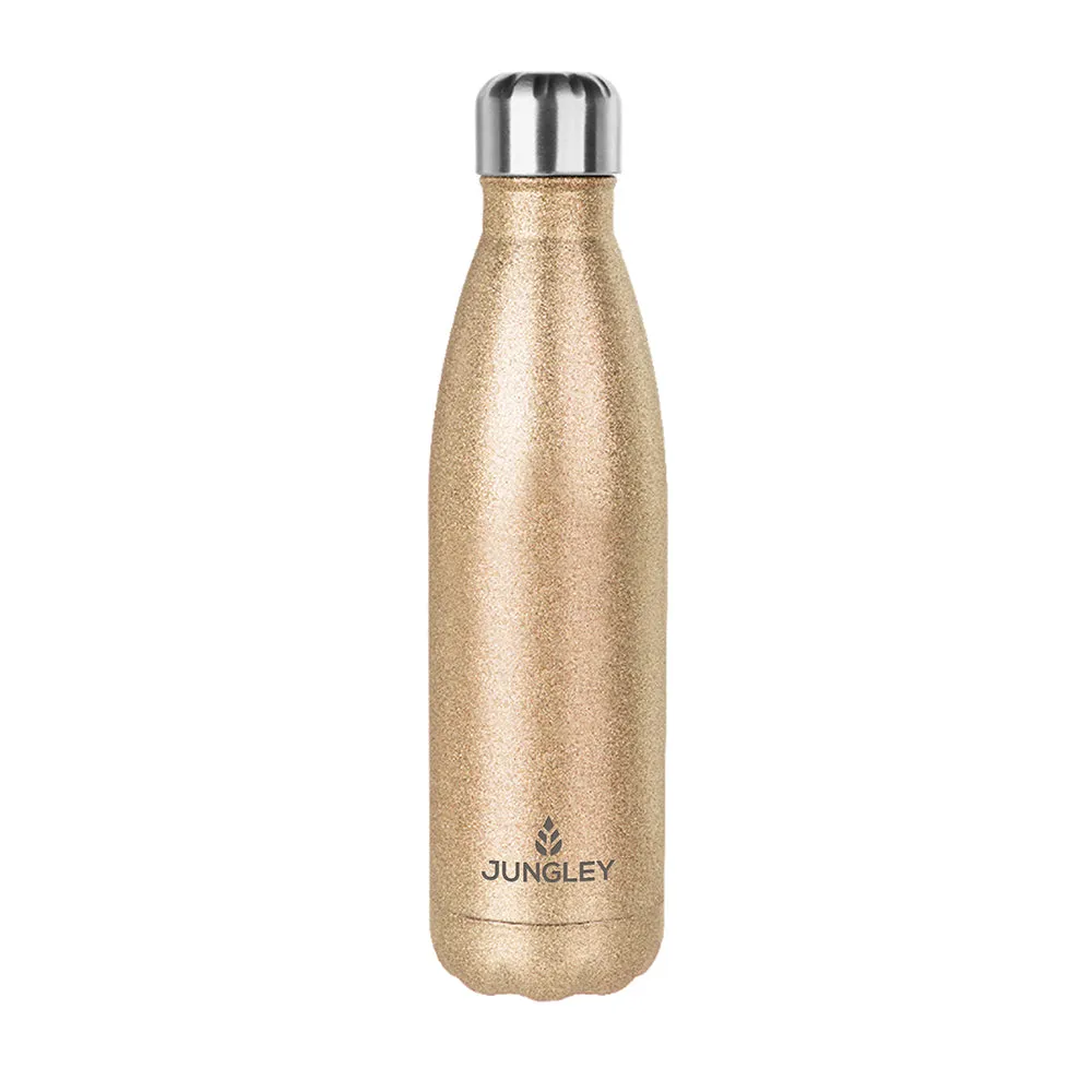 Jungley Glitter Insulated Water Bottle
