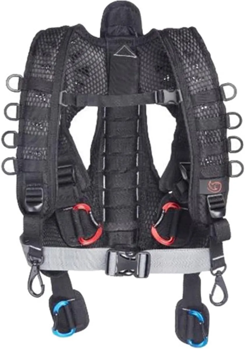 K-Tek KSHRN3 Stingray Harness with Rigid Spine Design and Inner Belt, 3nd Generation