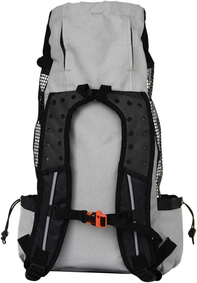K9 Sport Sack Air 2 - X-Small, Light Grey - Ideal for Dogs with 9-12” Back Length - Durable, Breathable Backpack-Style Carrier - Perfect for Walks, Short Hikes & Public Transportation