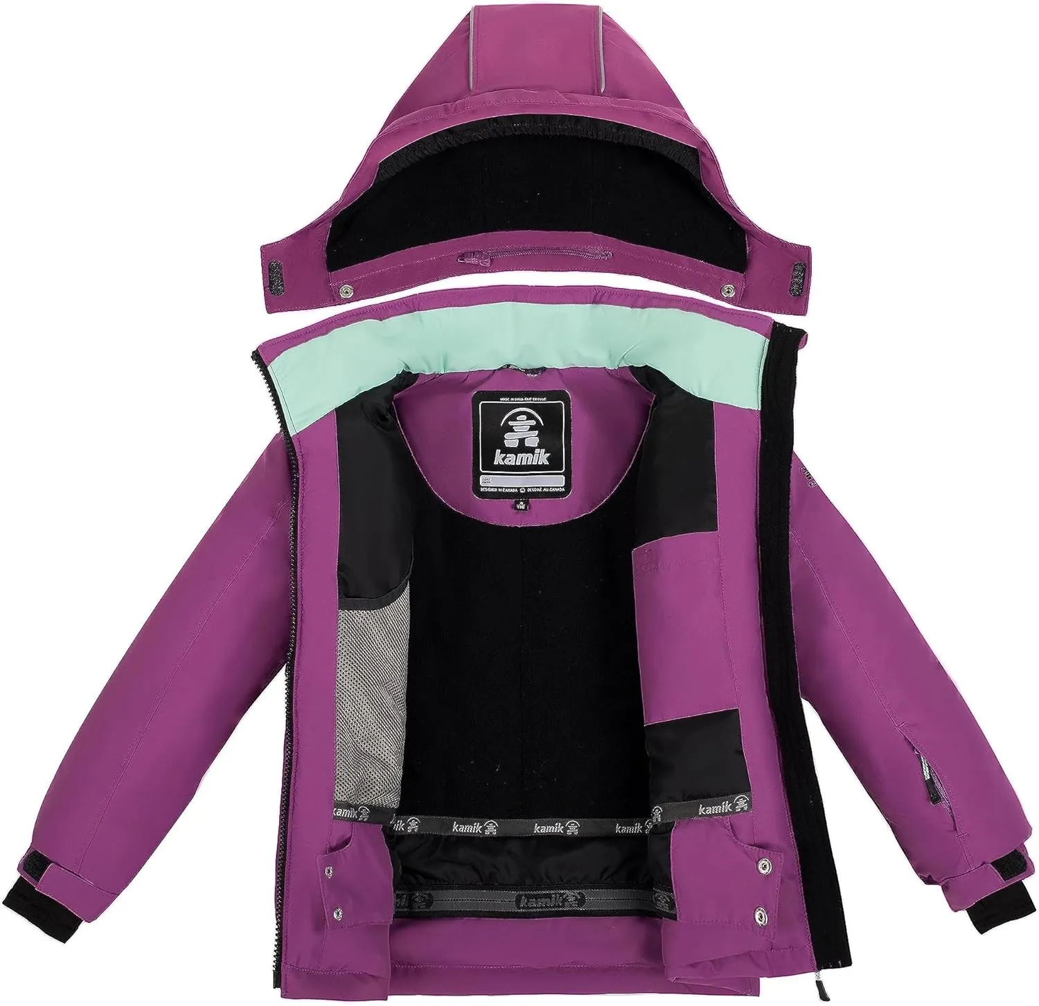 Kamik Girl's Aura Insulated Jacket (Toddler/Little Kids/Big Kids)