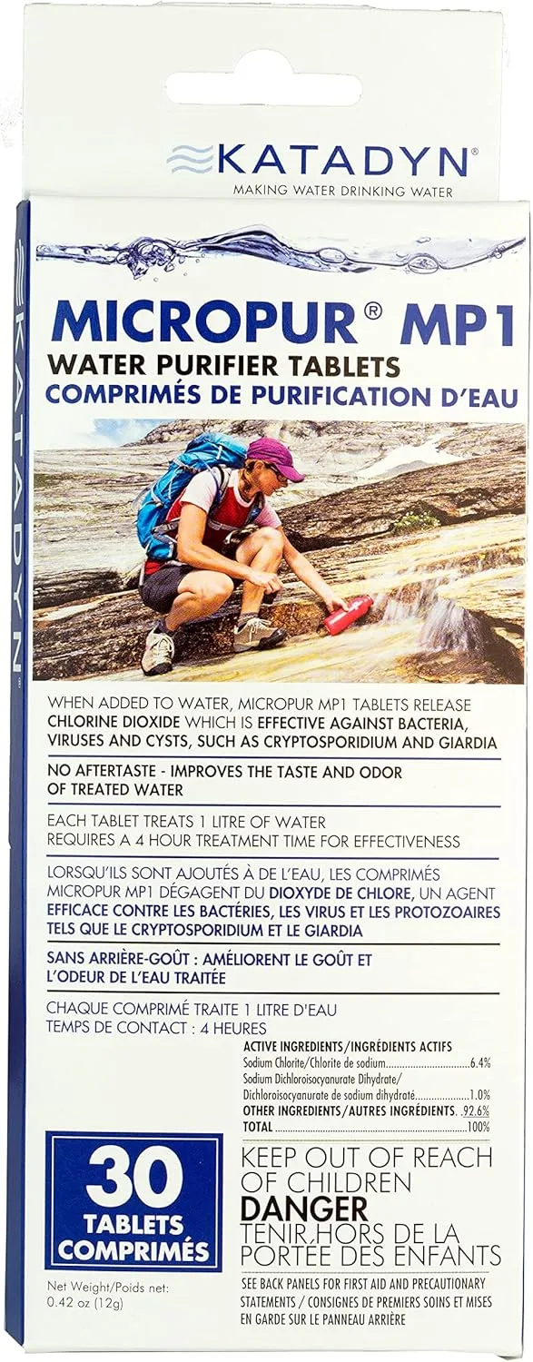 Katadyn Micropur Purification 30 Tablets