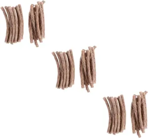 KESYOO 3sets Kindling Campfire Survival Fire Starter Rope Portable Survival Fire Rope Wick Light Ropes Camping Fire Tools is Camping Accessories Rope for Camping Stater Needs Rope 20pcs*3