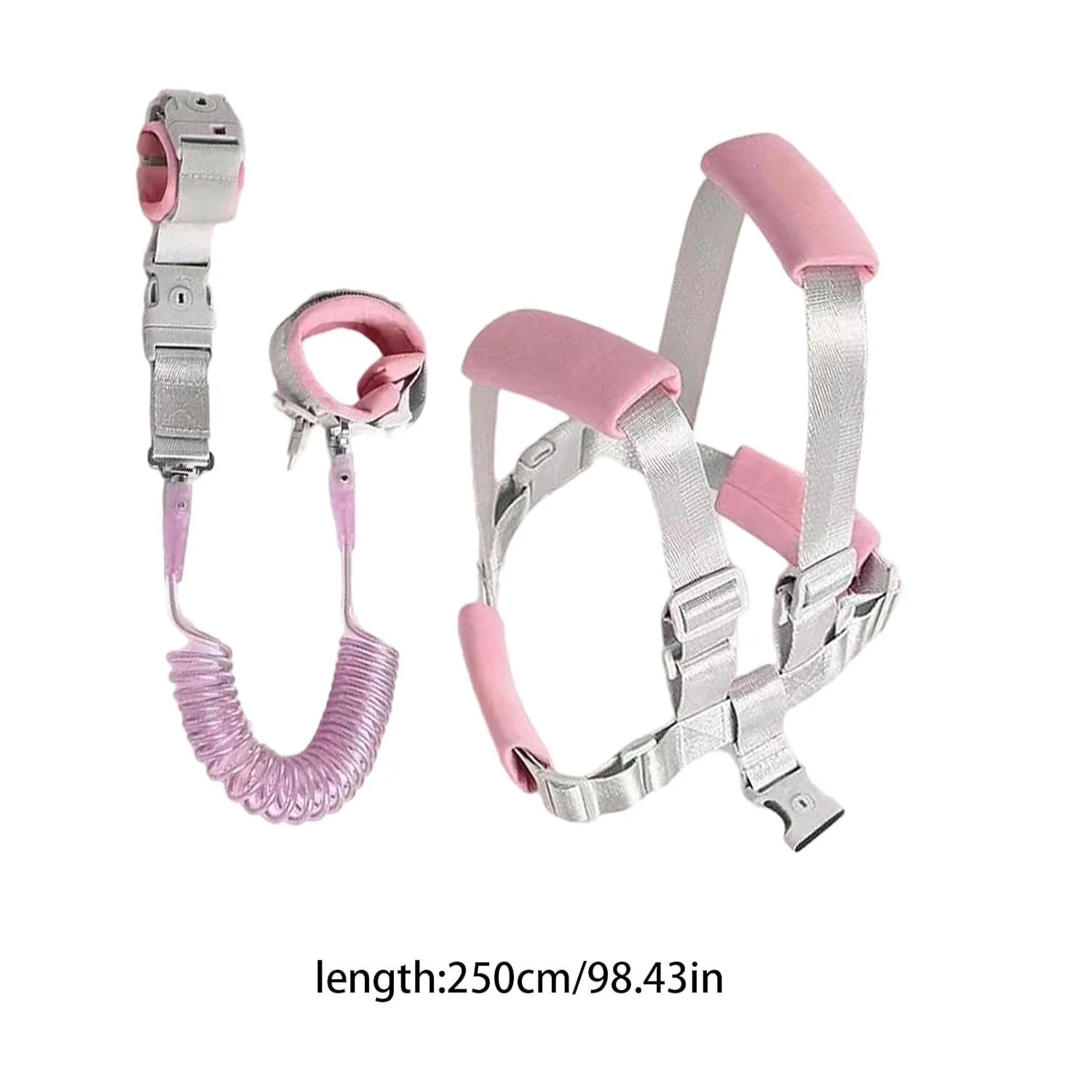 Kids Harness with Leash, Harnesses and Leashes for Toddler Safety,3 in 1 Glow in The Dark Anti-Lost Harness - Toddler Anti Lost Safety, Walking Support for Toddlers