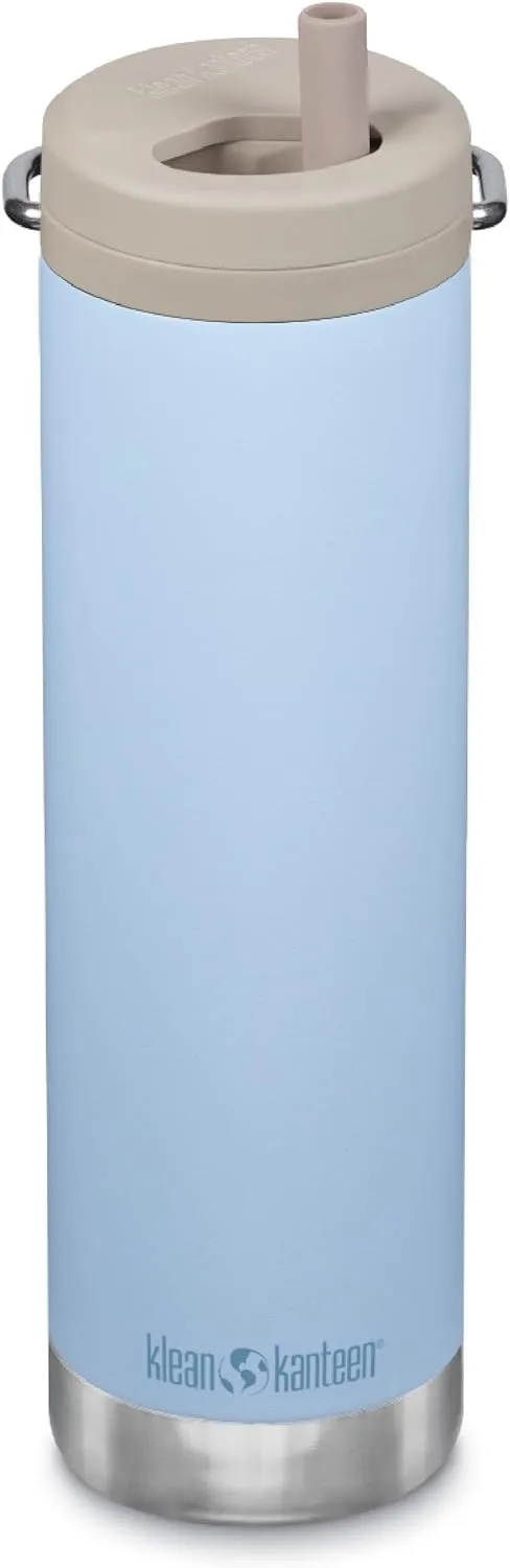Klean Kanteen 20oz TKWide Insulated Water Bottle with Twist Cap - Clear Sky