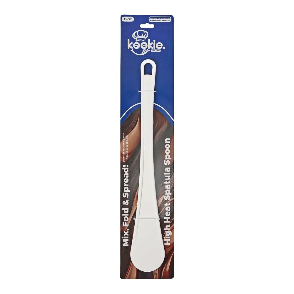 Kookie® High Heat Spatula One-Piece Spoonula- White