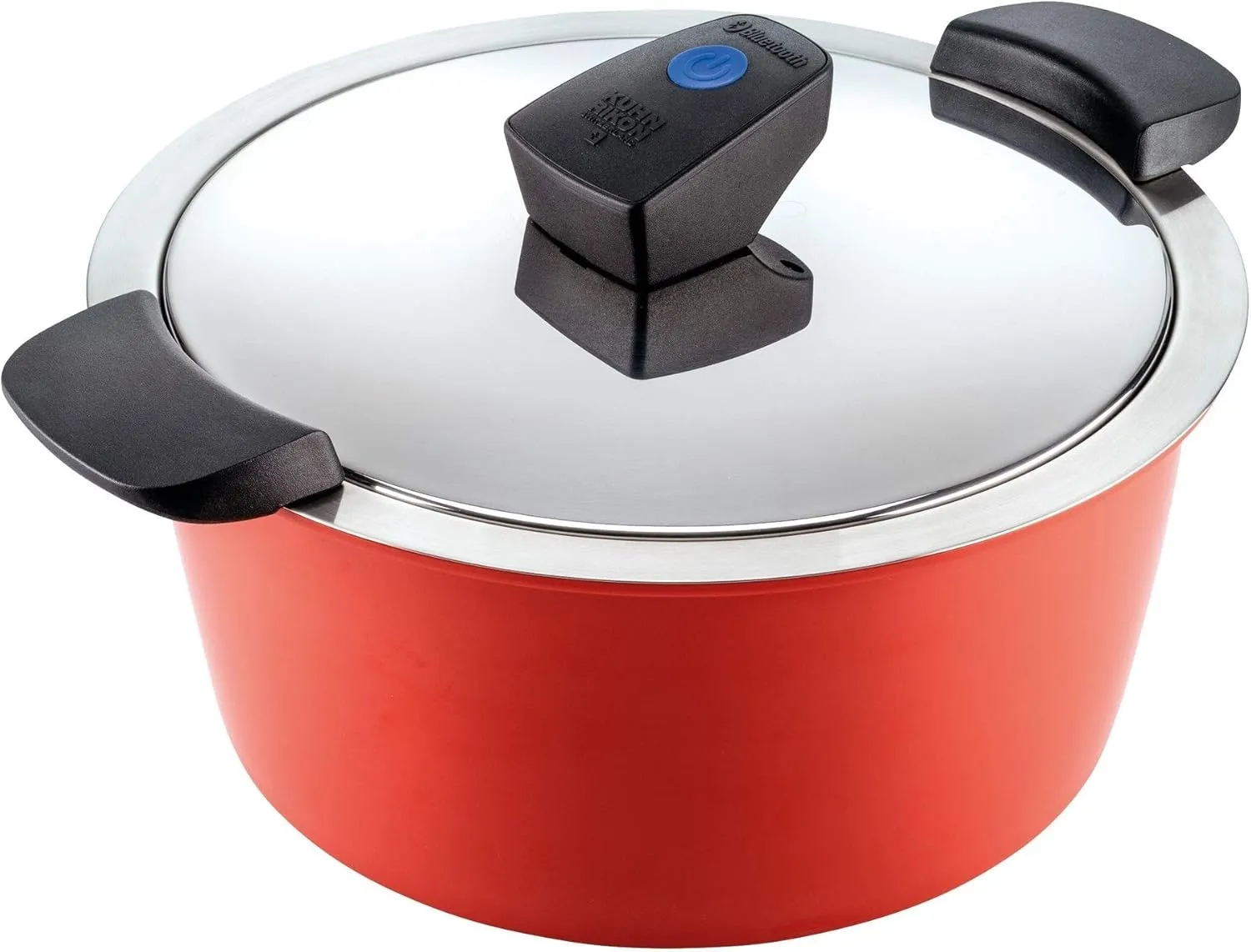 KUHN RIKON HOTPAN COMFORT Stainless Steel Induction Saucepan 2 Litre/18 cm Red