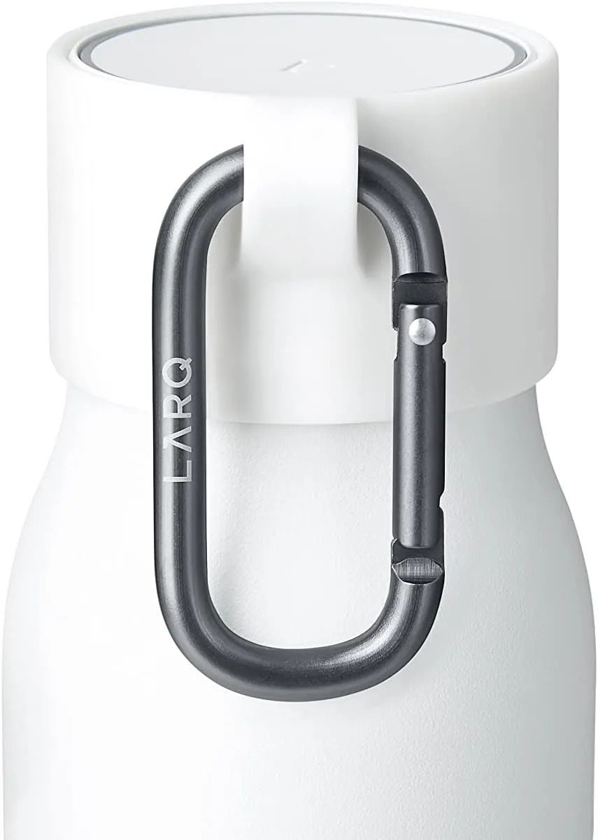 LARQ Active Loop - Bump Protector for Your LARQ Cap with Easy Carry Carabiner, Black
