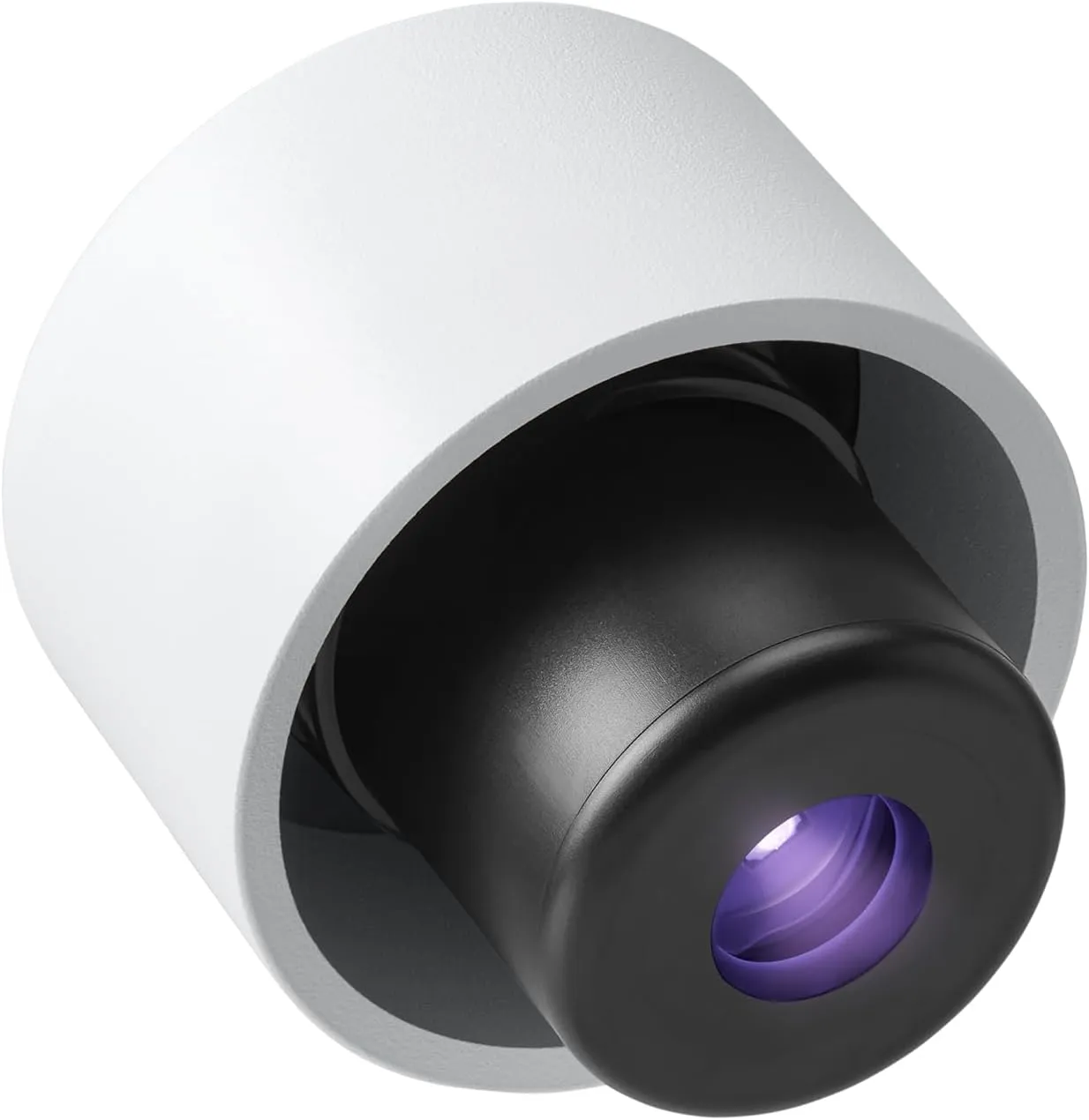 LARQ PureVis Cap - Easy to Use with Filtered, Twist Top, or Flip Top bottle, Granite White
