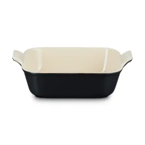 Le Creuset- Heritage Deep Square Dish 23 - Satin Black