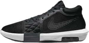 Lebron Witness 8 (Team Bank) Basketball Shoes (FB9944-002, Black/Black/White) Size 9.5
