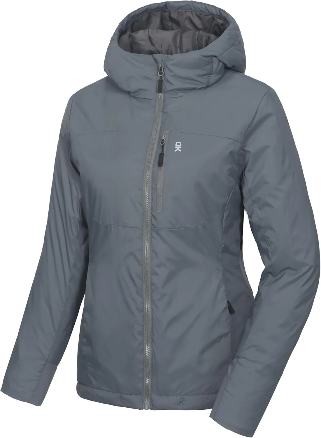 Little Donkey Andy Women's Puffer Jacket Lightweight Windproof Warm for Hiking Travel Ski with Recycled Insulation