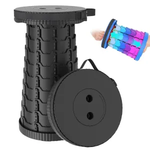 Load All-in-one solution Running out fast Outdoor Collapsible Gardening Max Camping Stool,Portable for Stool, Hiking Capacity Fishing Upgraded Stools,Telescoping 400Lbs,Suitable Picnic
